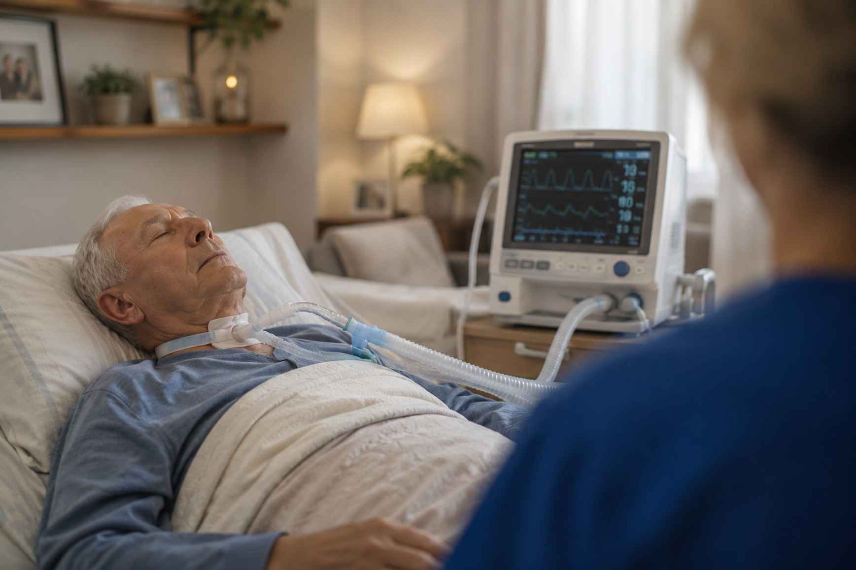 Überwachung Patienten häusliche Intensivpflege Olga Bauer